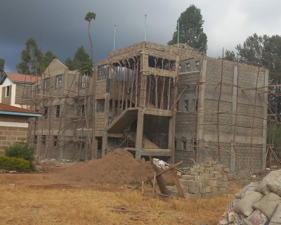 On going dormitory construction